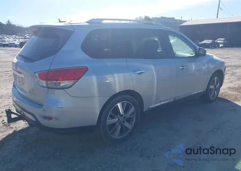 2013 Nissan Pathfinder Platinum from USA, damaged, VIN 5N1AR2MM4DC614035